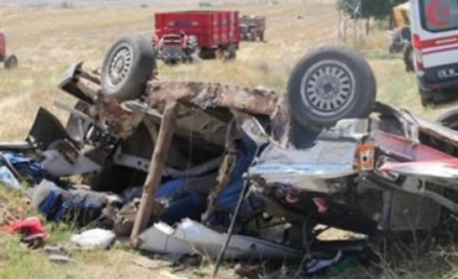 Çankırı’da feci kaza: 3 ölü, 4 yaralı