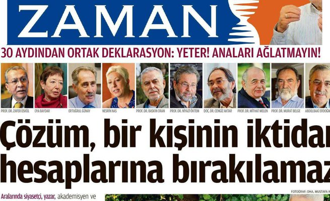 FETÖ’nün Aydınlarından(!) PKK ağzıyla deklerasyon