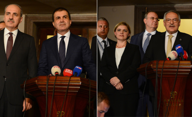 AK Parti-CHP görüşmesinin ardından flaş açıklamalar