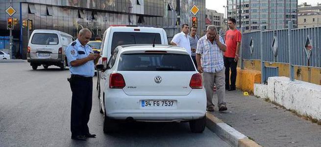 Beyoğlu'nda trafik ışıklarında cinayet