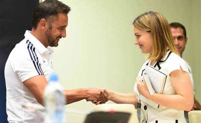 Pereira'dan Ukraynalı tercümana iltifatlar