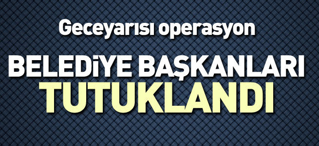 'Öz yönetim' açıklamasına tutuklama