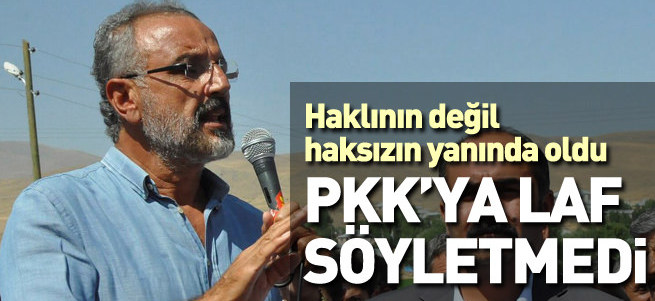 Sırrı Sakık PKK'ya laf söyletmedi!