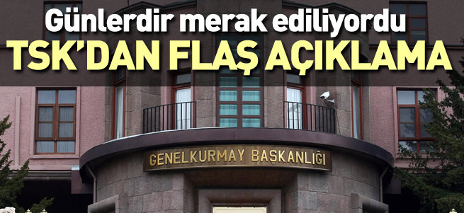 TSK: Gümrük memurlarını PKK kaçırdı