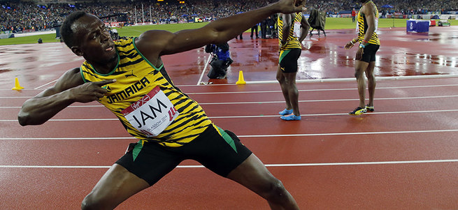 Usain Bolt yine dünya şampiyonu!