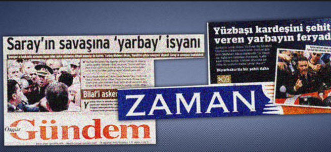 PKK'nın gazetesi şehit abisi yarbayı manşet yaptı