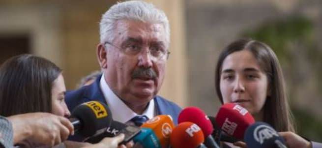 MHP'li Semih Yalçın'dan gazetecilere; İt uşakları
