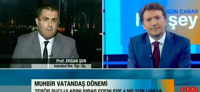 Teröristi ihbar istismar edilir mi tartışması