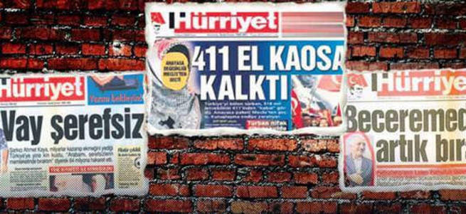 İşte Aydın Doğan'ın objektif(!) manşetleri