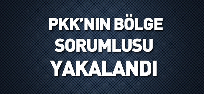 PKK’nın bölge sorumlusu yakalandı