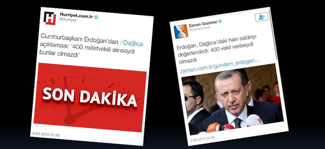 Savcılıktan Hürriyet ve Zaman'a şok!