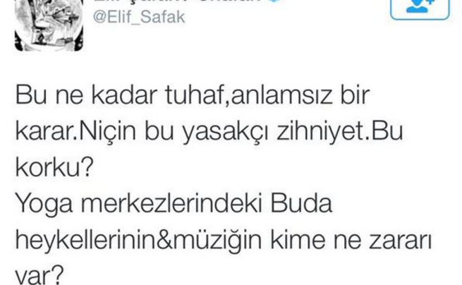 Elif Şafak neye ağlıyor