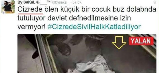 PKK'lıların yalanlarını ortaya çıkarmanın yolu