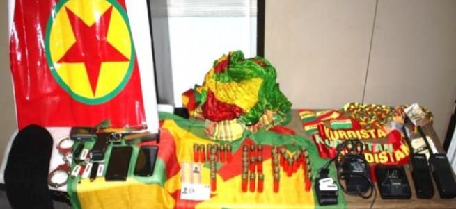 Teröre tepki eylemine katılan kişiden PKK kimliği çıktı