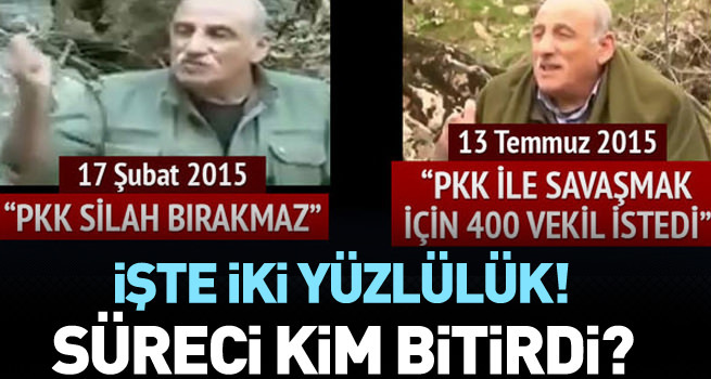 İşte iki yüzlülük! Süreci kim bitirdi?