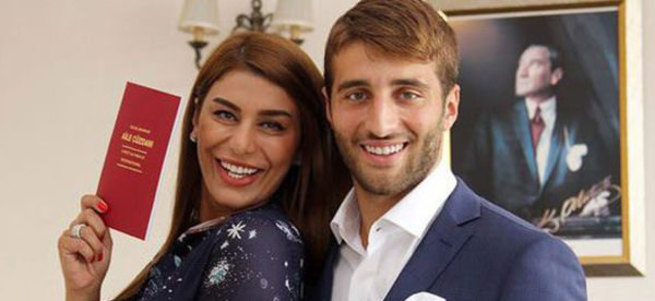 Ebru Şancı ile Alpaslan Öztürk evlendi