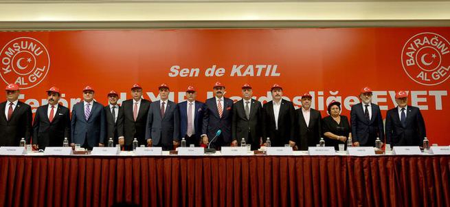 Ankara'da teröre karşı dev yürüyüş