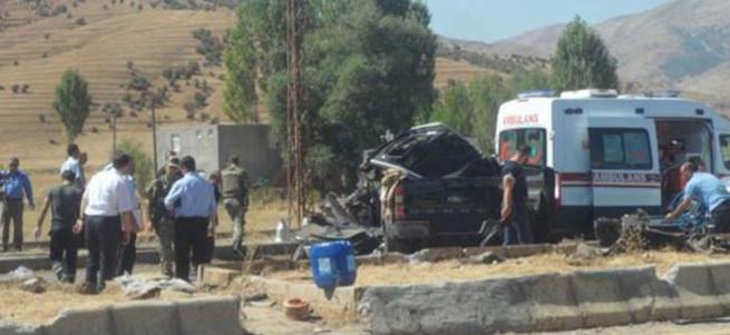Muş‘ta ki trafik kazasında 1 polis daha şehit oldu