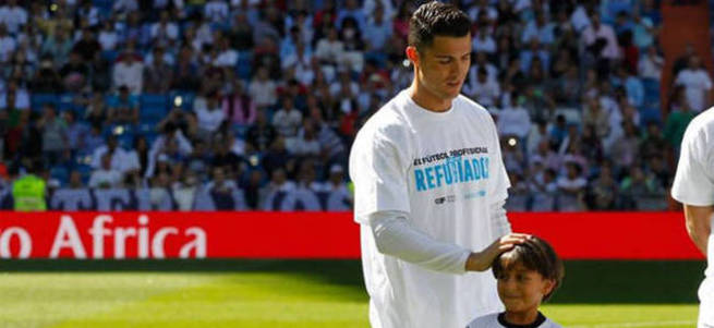 Ronaldo'dan insanlık dersi!