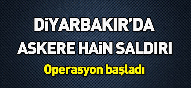 Lice’de askere saldırı: 1 yaralı
