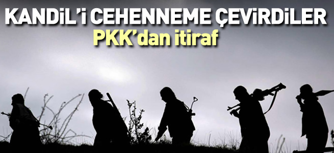 PKK'lı teröristten Kandil itirafı!