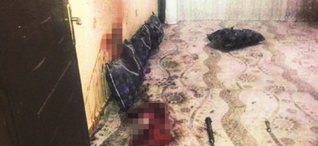 Bismil'de polis aracına atılan roketatar eve isabet etti