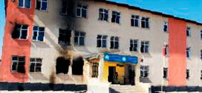 Okula saldırdılar
