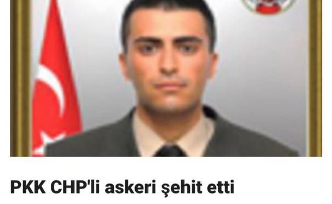CHP'nin kanalı Oda TV'den skandal şehit haberi