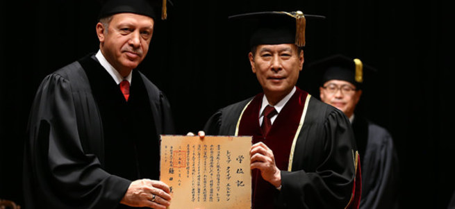 Kafaya bak: Japonya'ya 'Erdoğan'a ödül vermeyin' mektubu