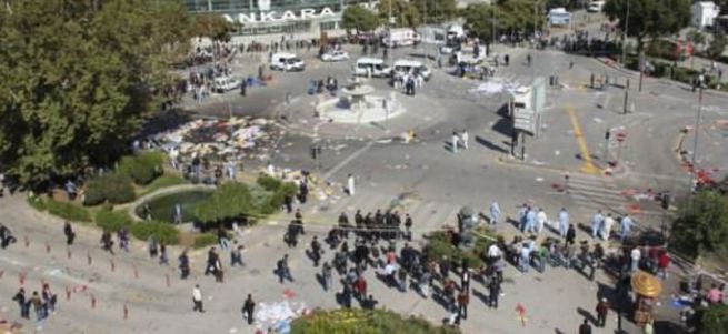 3 saniye arayla 2 canlı bomba kendini patlattı!