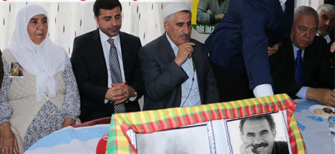 Hürriyet Demirtaş haberinde Öcalan fotoğraflarını gizledi