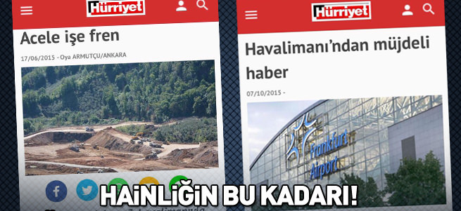 Hürriyet Frankfurt havalimanına seviniyor