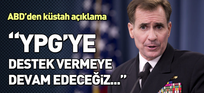 ABD YPG'ye destek vermeye devam edeceğini duyurdu