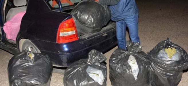 Avukatın aracından 150 kilogram esrar çıktı!