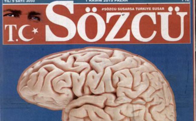 Sözcü seçmene beyinsiz dedi