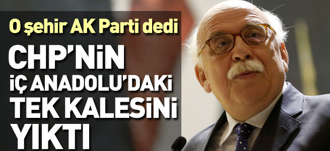 AK Parti CHP'nin kalesi Eskişehir'i aldı