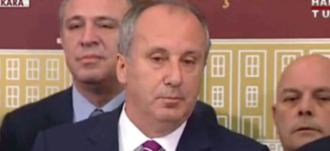 İnce: Yarın imza toplamaya başlıyoruz