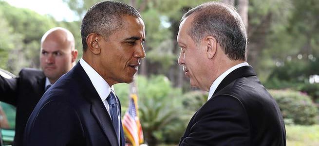 Erdoğan-Obama görüşmesi sona erdi