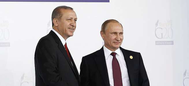 Erdoğan ve Putin G20'de bir araya geldi