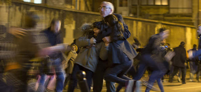 Paris'teki anmada panik