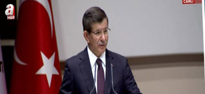 Başbakan Davutoğlu Ankara'da konuştu