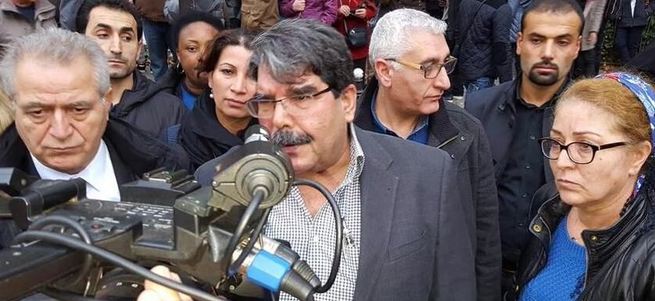 Salih Müslim Paris'te terör anmasında görüntülendi