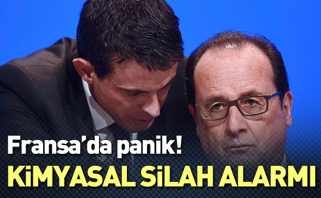 Fransa'ya yönelik kimyasal ya da biyolojik saldırı riski var