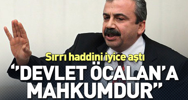 Sırrı Süreyya'dan skandal Öcalan açıklaması