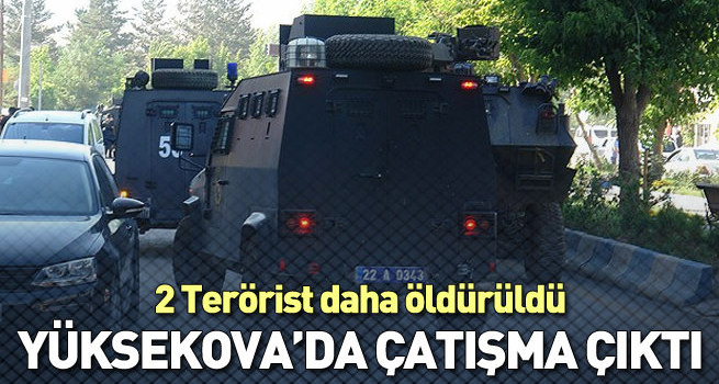 Yüksekova'daki terör operasyonunda 2 terörist öldürüldü
