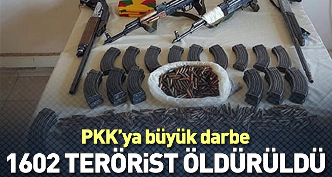 Terör örgütlerine yönelik operasyonların 4 aylık bilançosu