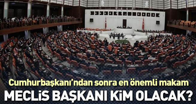 Meclis başkanlığı için dört aday yarışıyor