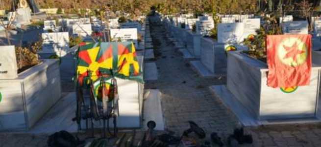 PKK'nın sözde şehitliği imha edildi