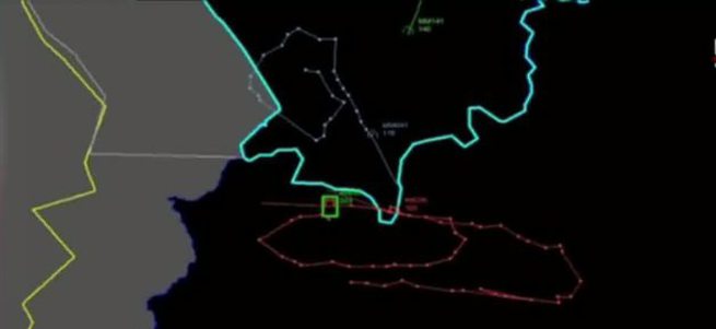 TSK düşürülen uçağın radar izini paylaştı