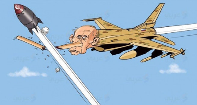 Arap medyasından Putin'i çıldırtacak karikatür